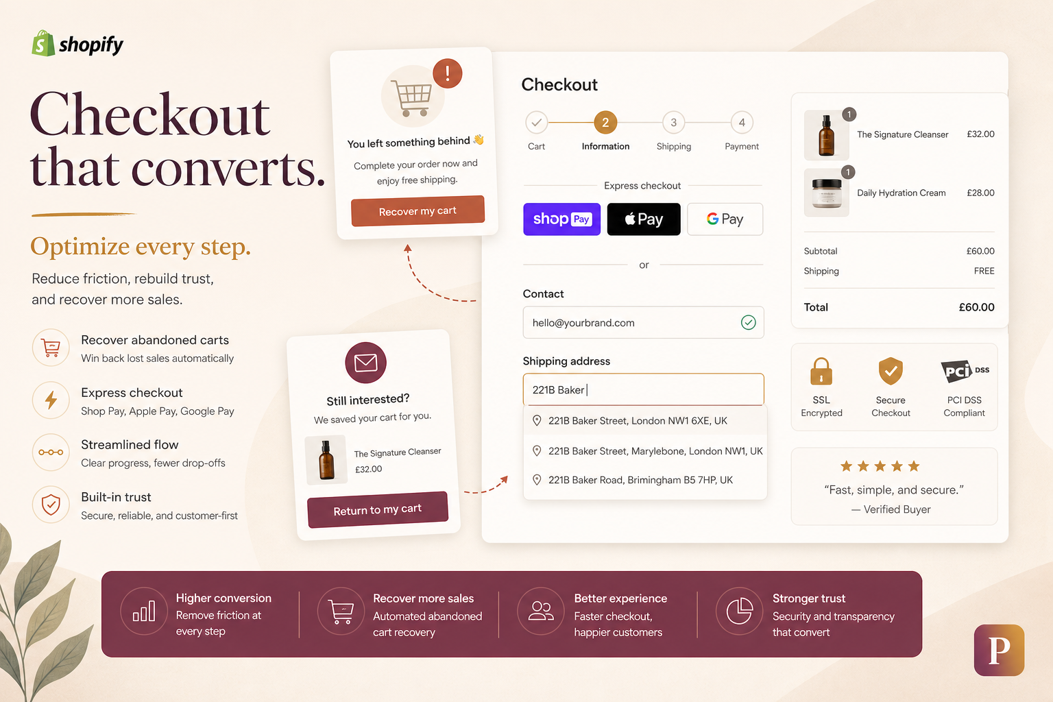 Shopify Checkout Optimization US UK 2026
